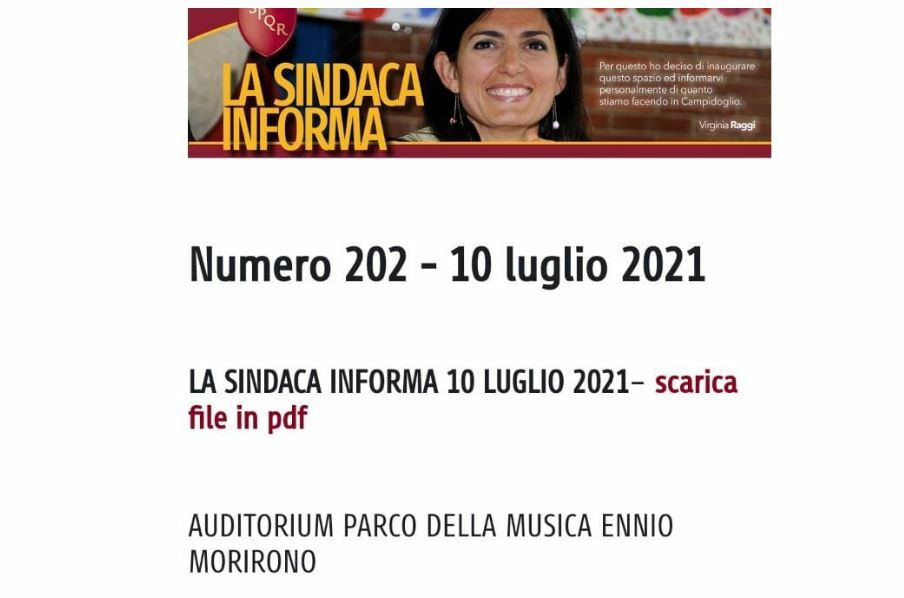 Virginia Raggi riesce a sbagliare perfino il nome di Morricone in una comunicazione ufficiale article-post