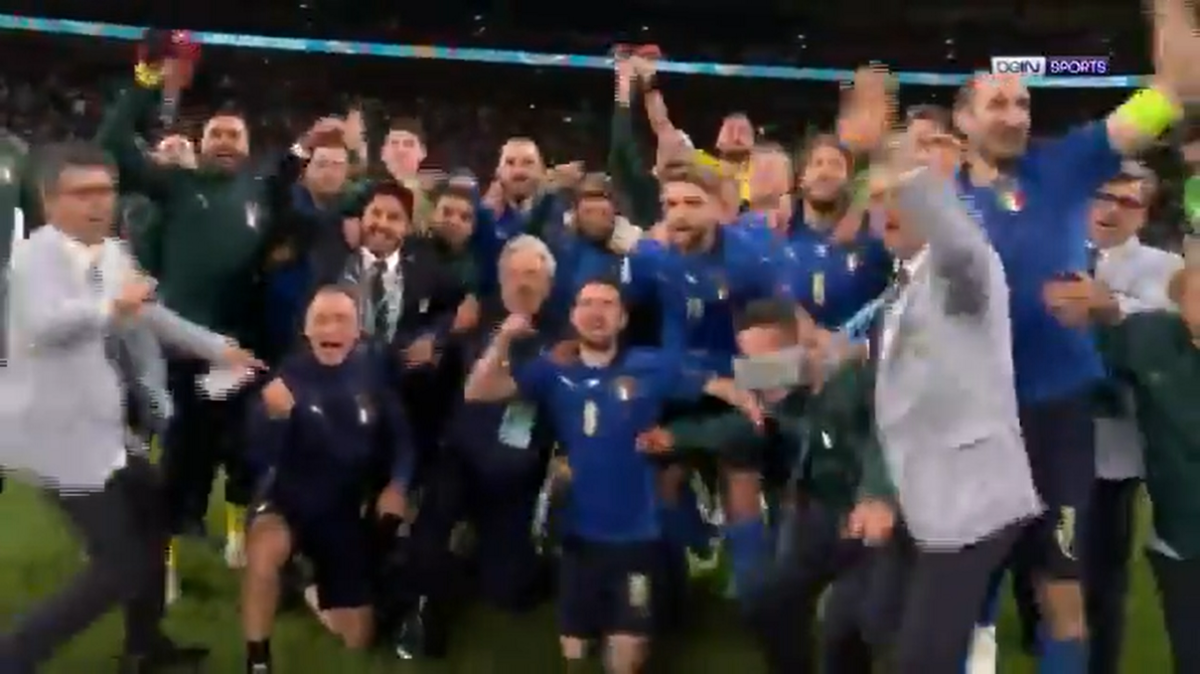 Come Spinazzola ha esultato nel momento in cui l’Italia ha battuto la Spagna (e la dedica degli Azzurri) | VIDEO article-post