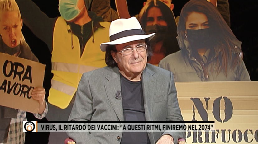 Lo scettico Al Bano si è convertito: ora è un fervente pro-vax article-post