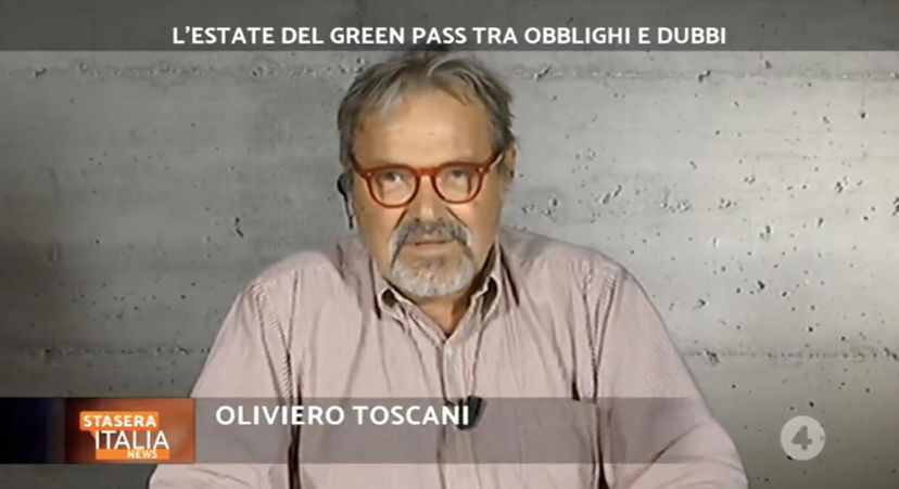 “I no green pass? Come i terrapiattisti”: lo sfogo di Oliviero Toscani, stufo di tutti i negazionisti | VIDEO article-post