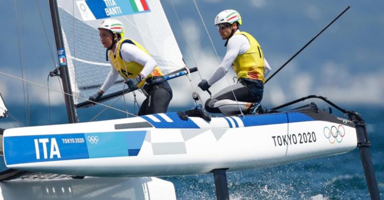 tita banti oro vela catamarano