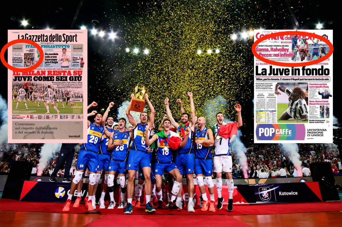Il giornalismo sportivo italiano quasi “dimentica” la vittoria dell’ItalVolley agli Europei article-post