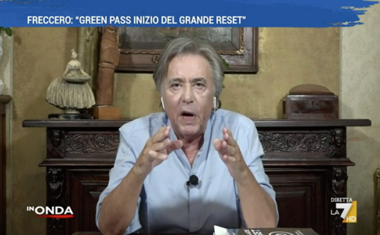 Freccero dice a La7 che non ha fatto il vaccino perché gliel’ha consigliato Montaigner article-post