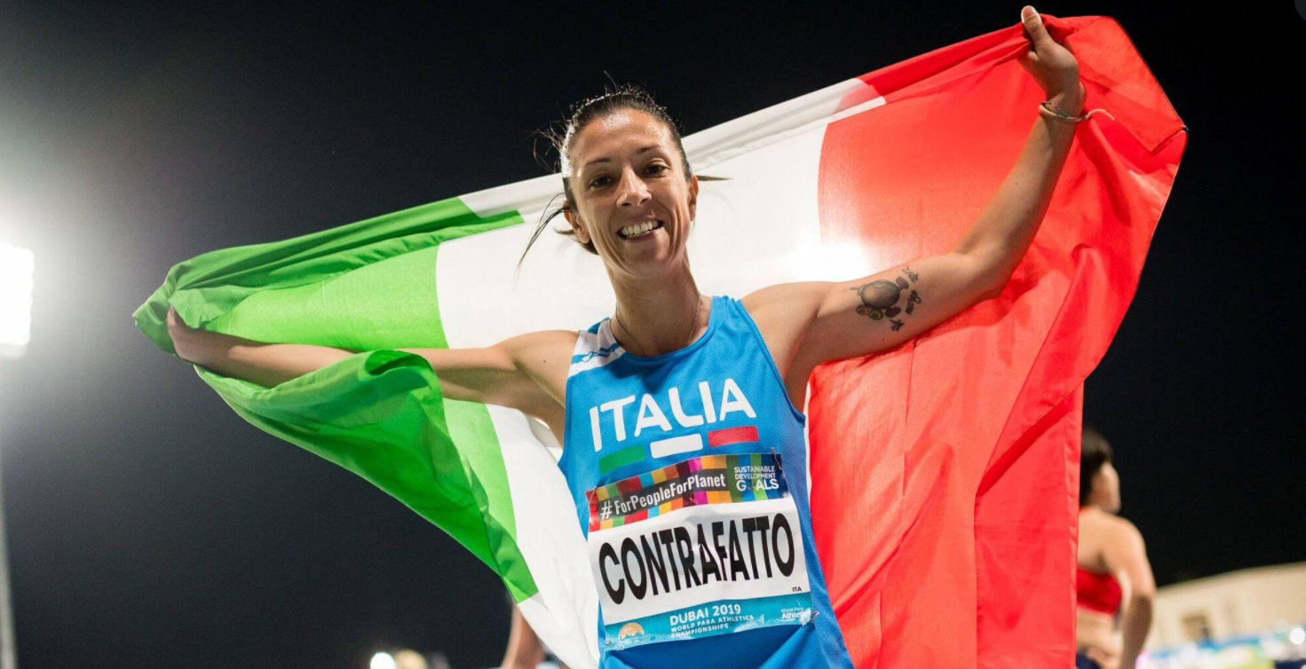 contrafatto dedica afghanistan 100 metri paralimpiadi