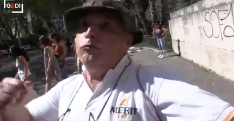 gianluca la face aggressione giornalista niente più scuola