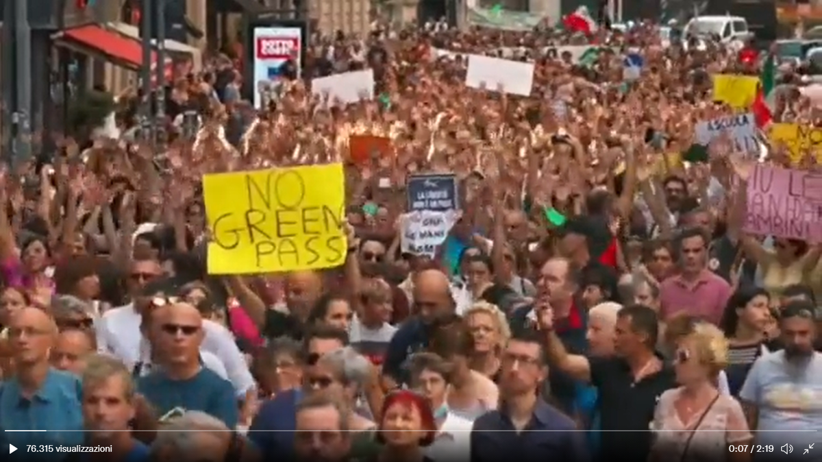 Il giorno dei blocchi ferroviari contro il green pass e la tolleranza zero article-post