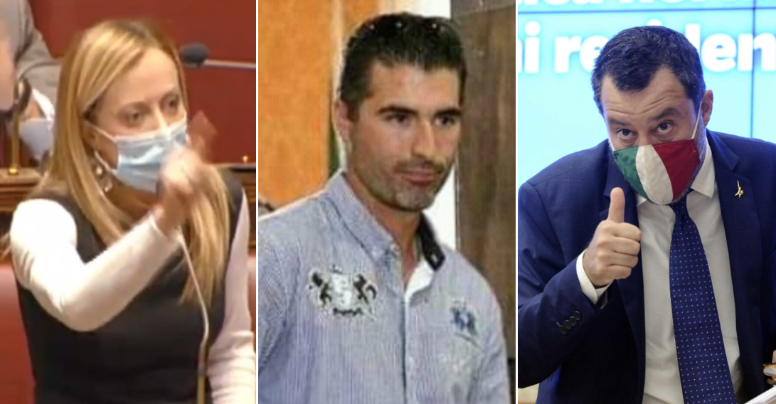 walter onichini giorgia meloni matteo salvini