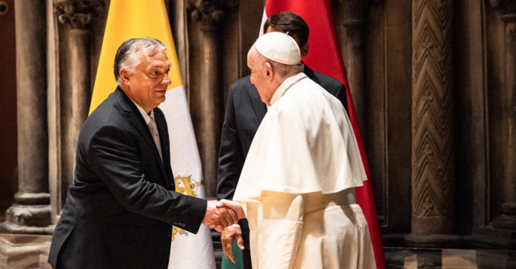 papa francesco viktor orban incontro budapest