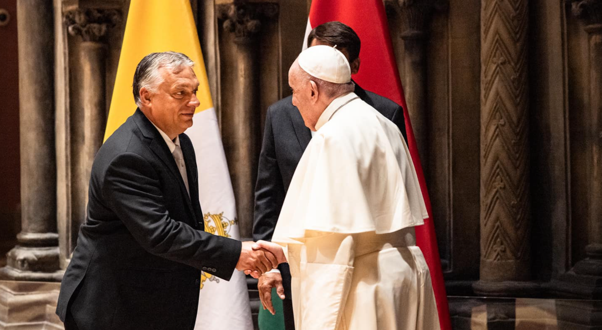 papa francesco viktor orban incontro budapest