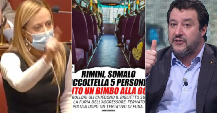 sovranisti rimini salvini meloni