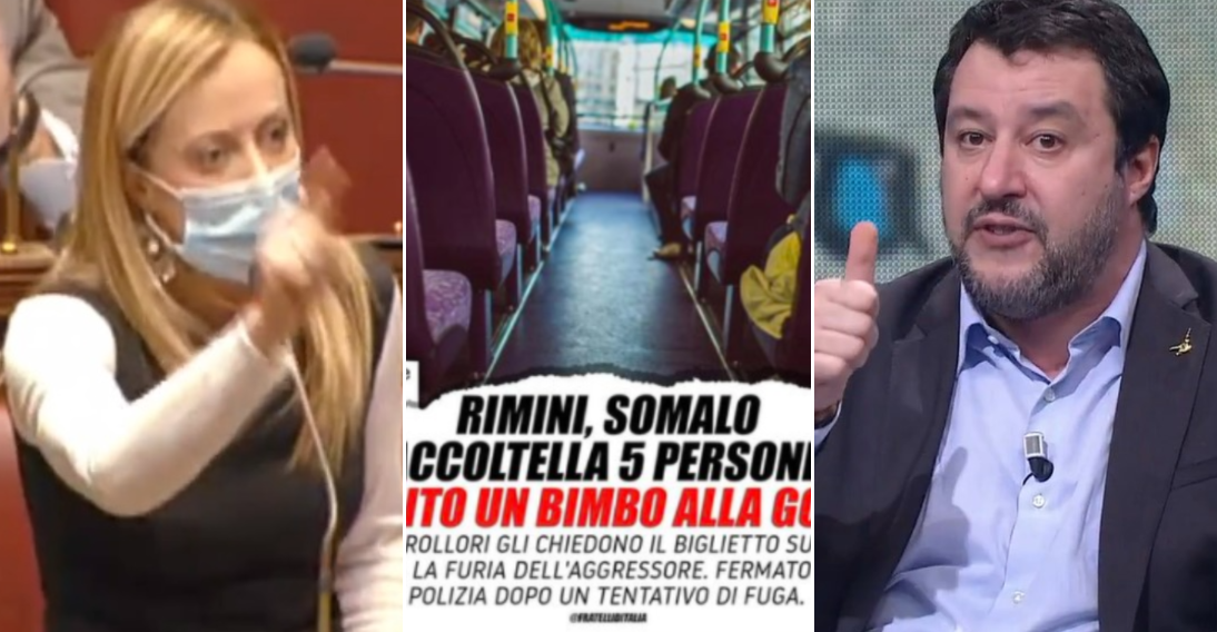 sovranisti rimini salvini meloni