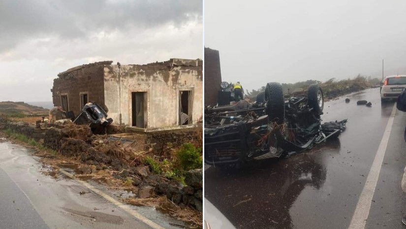 Le terribili immagini della devastazione a Pantelleria dopo la tromba d’aria che ha ucciso due persone | VIDEO article-post
