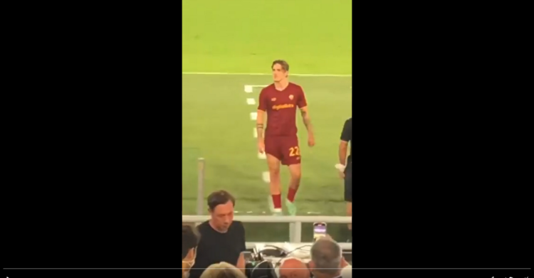 zaniolo video dopo derby gestaccio