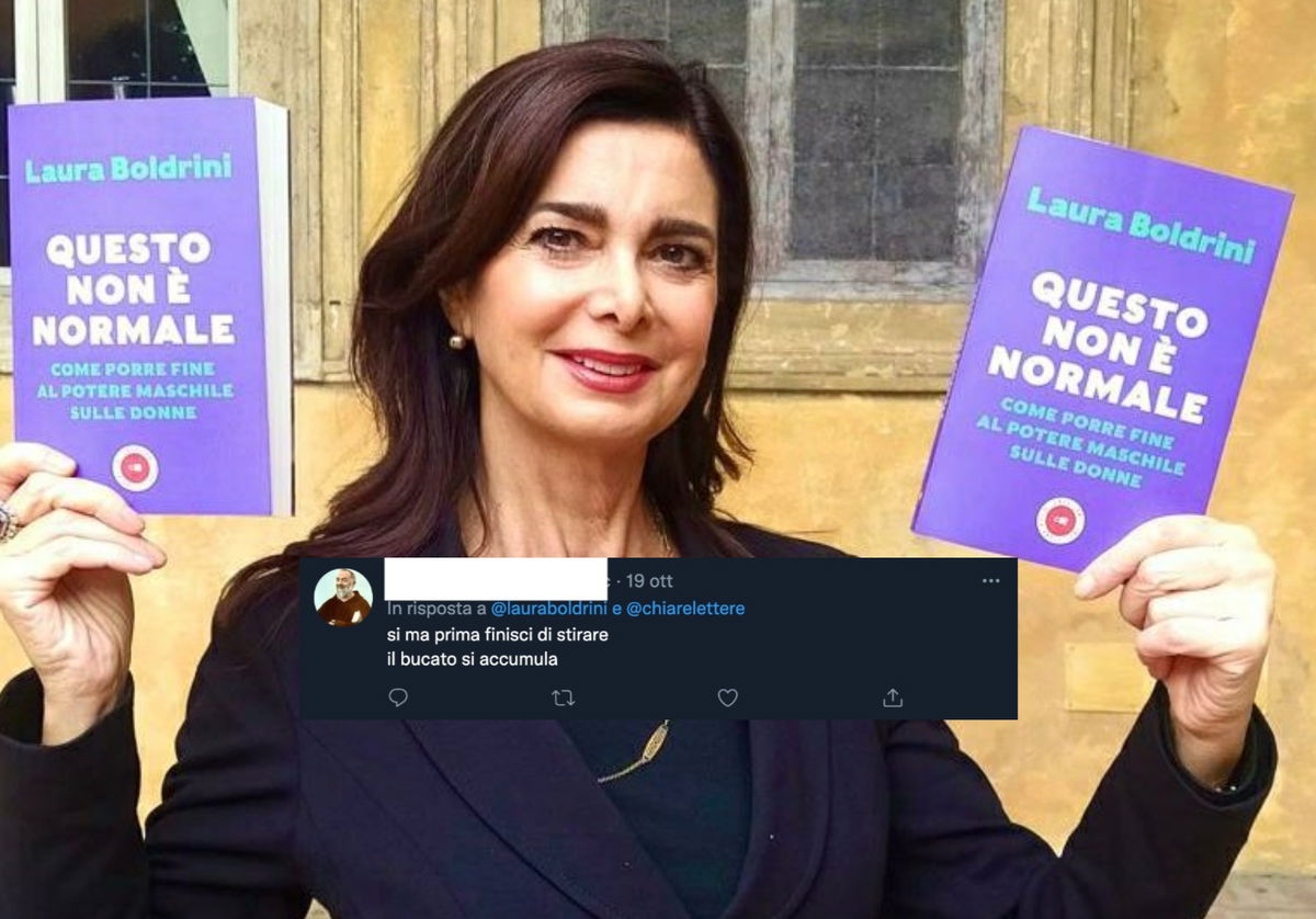 Lo shitstorm contro Laura Boldrini solo per aver annunciato l’uscita del suo libro article-post