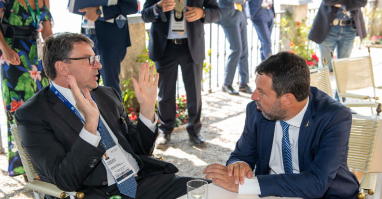 Salvini Giorgetti Lega nuovo partito