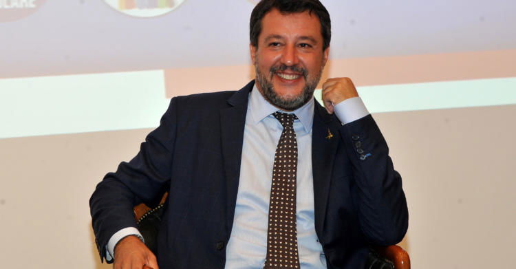 Salvini conferenza stampa