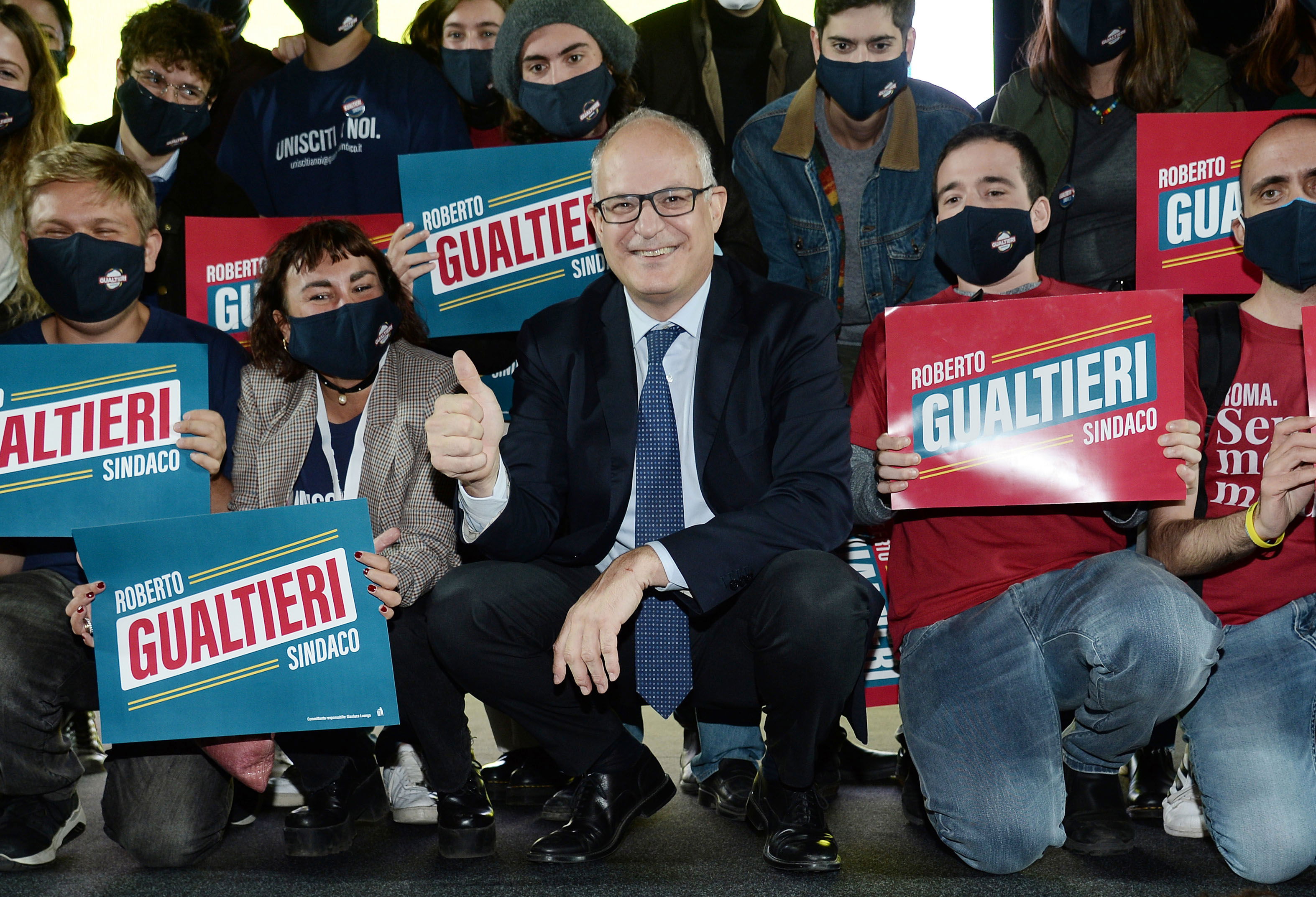 Gualtieri centrosinistra sindaco roma