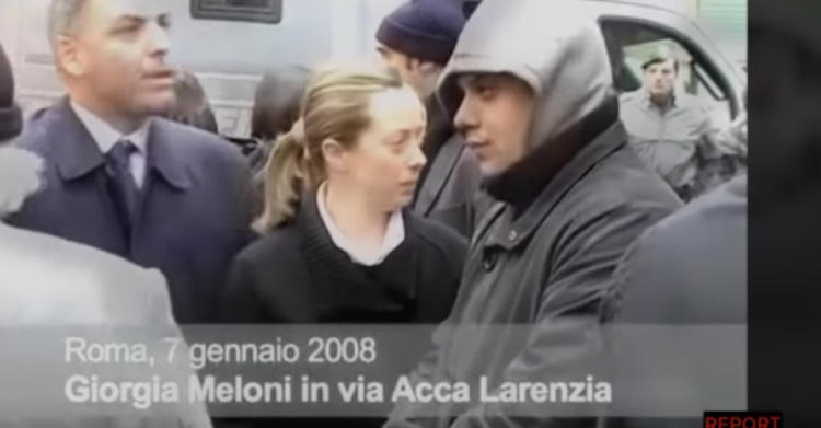 Meloni Castellino Forza Nuova