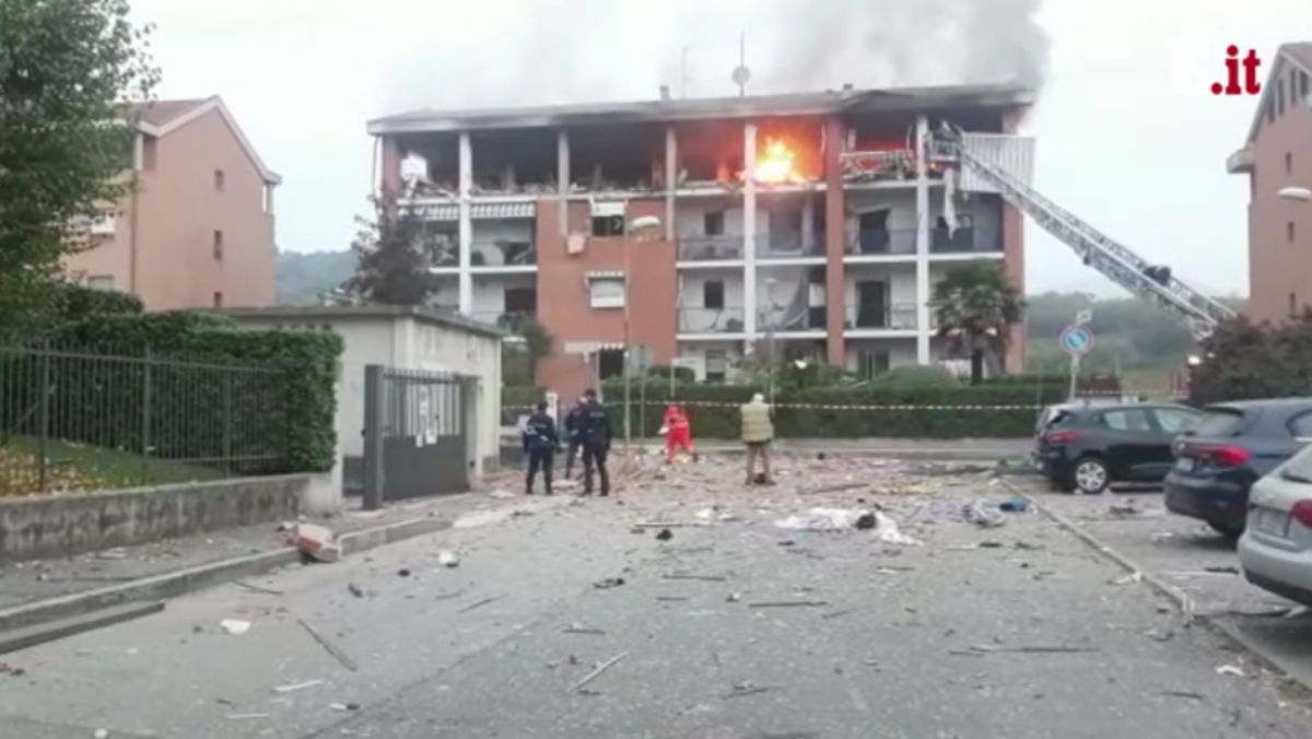 Pinerolo incendio