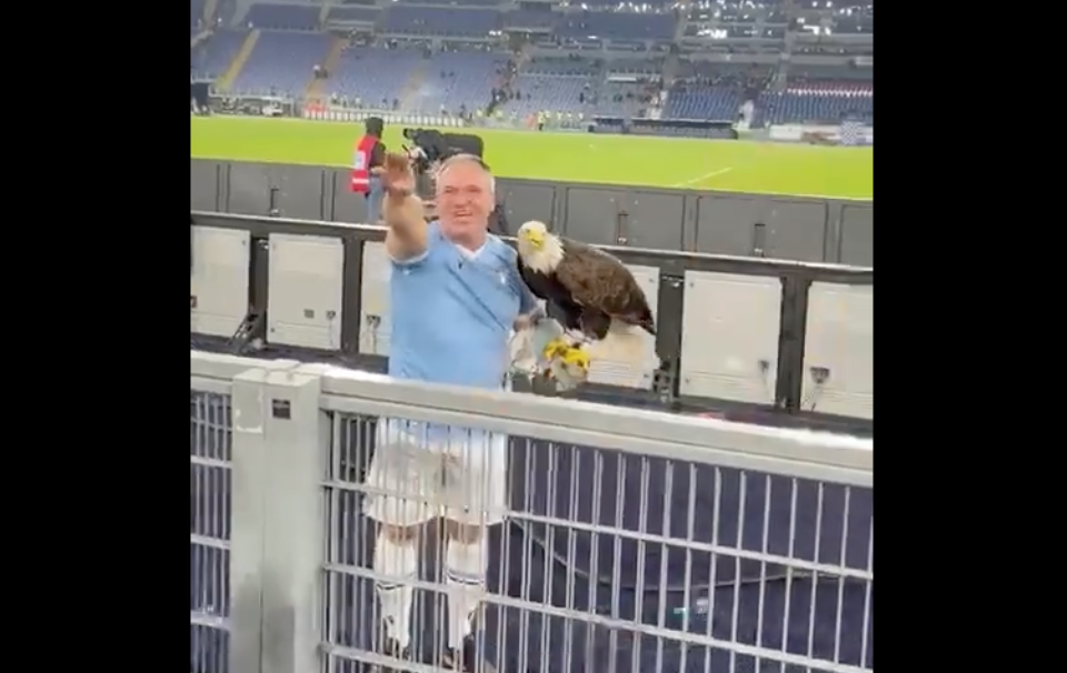 Juan Bernabè falconiere lazio aquila fascista olimpia