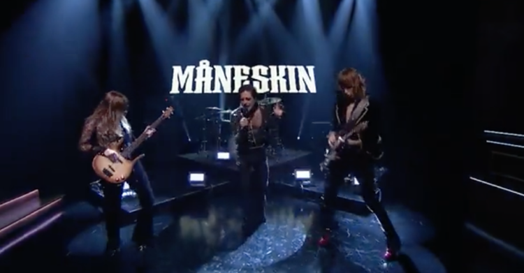 maneskin rolling stones jimmy fallon tonight show