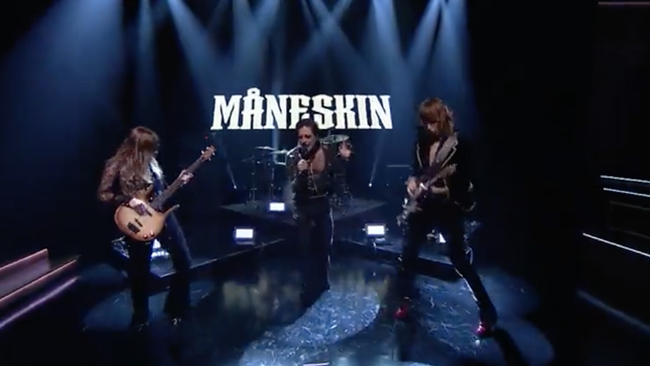 maneskin rolling stones jimmy fallon tonight show