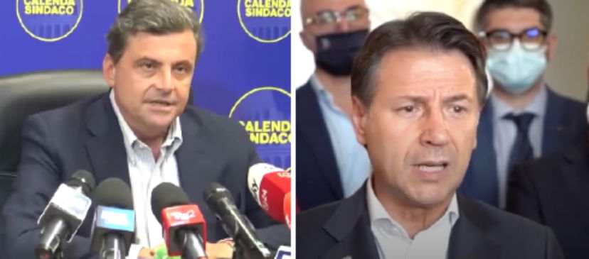 Calenda chiude l’accordo con Gualtieri: fuori i cinque stelle dal Campidoglio. Conte: “E’ autoreferenziale” article-post