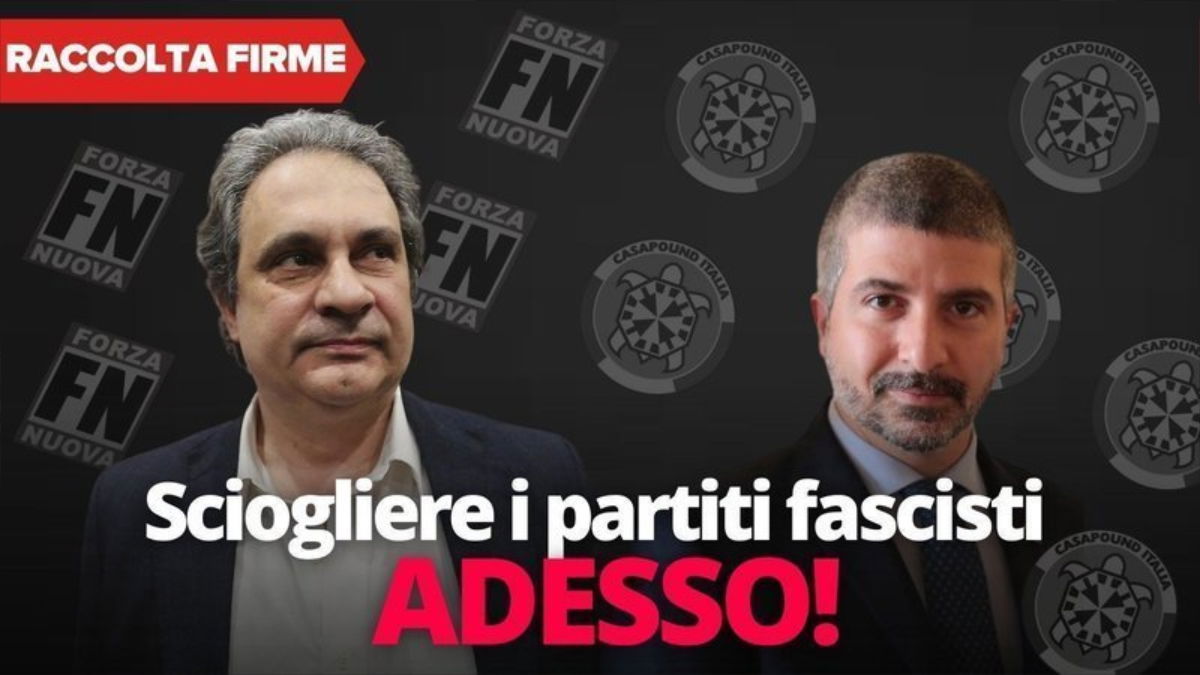 fascista forza nuova mozione
