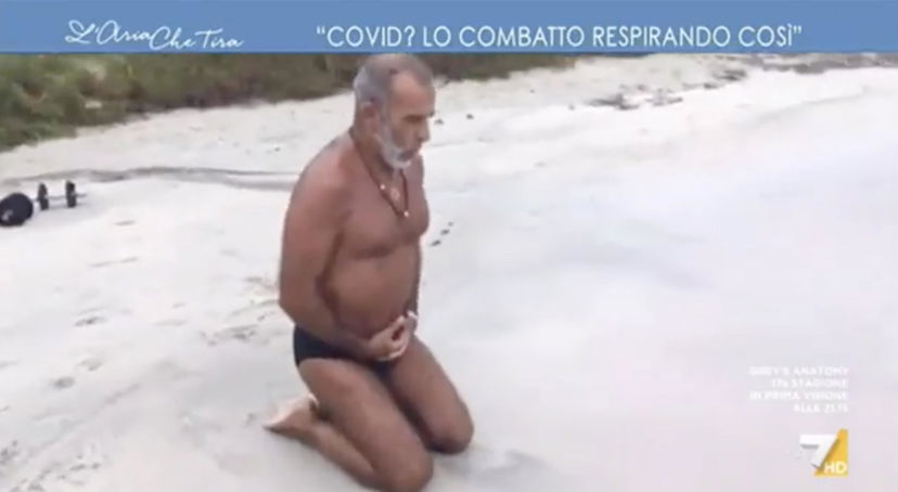 Il garante dei detenuti di Sassari che combatte il “vairus” facendo ohmmmm | VIDEO preview