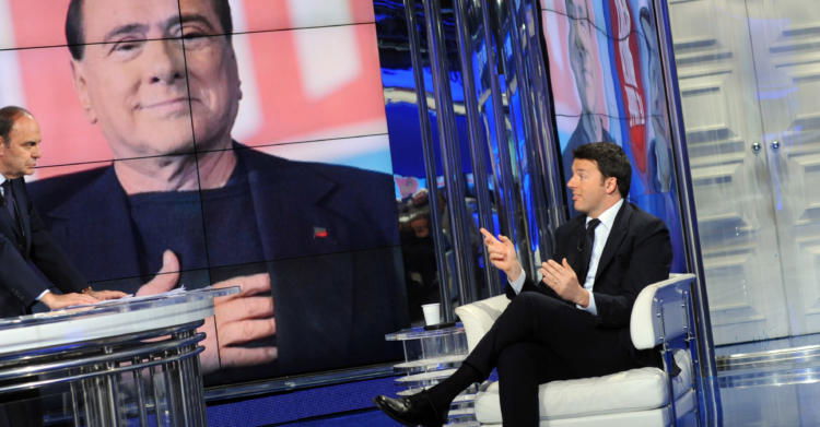 Berlusconi al Quirinale Renzi