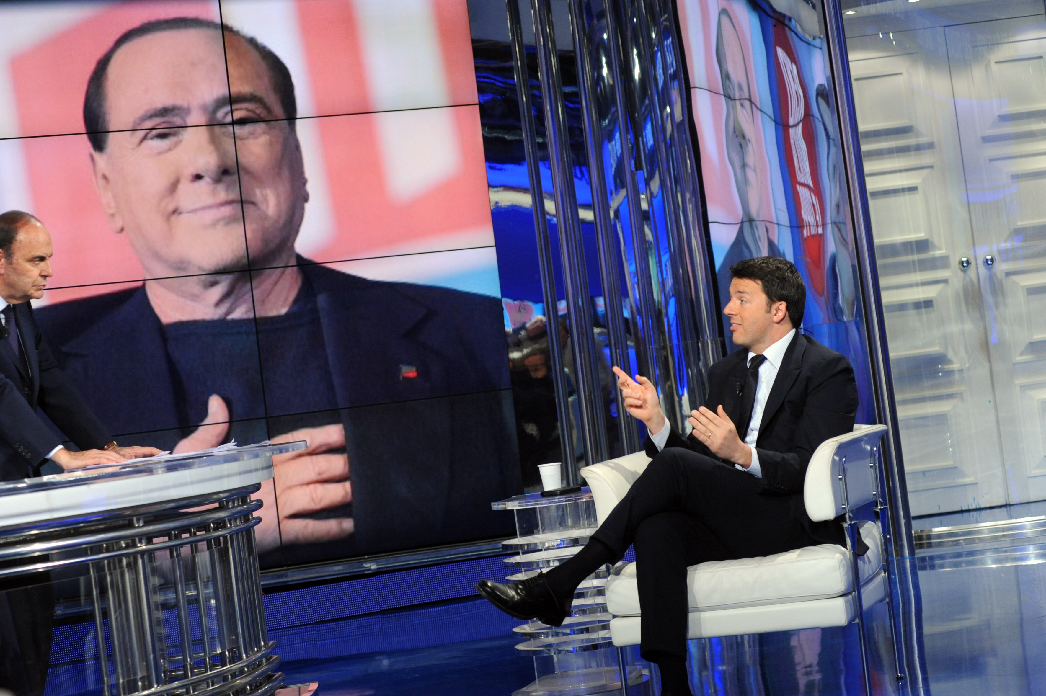 Berlusconi al Quirinale Renzi