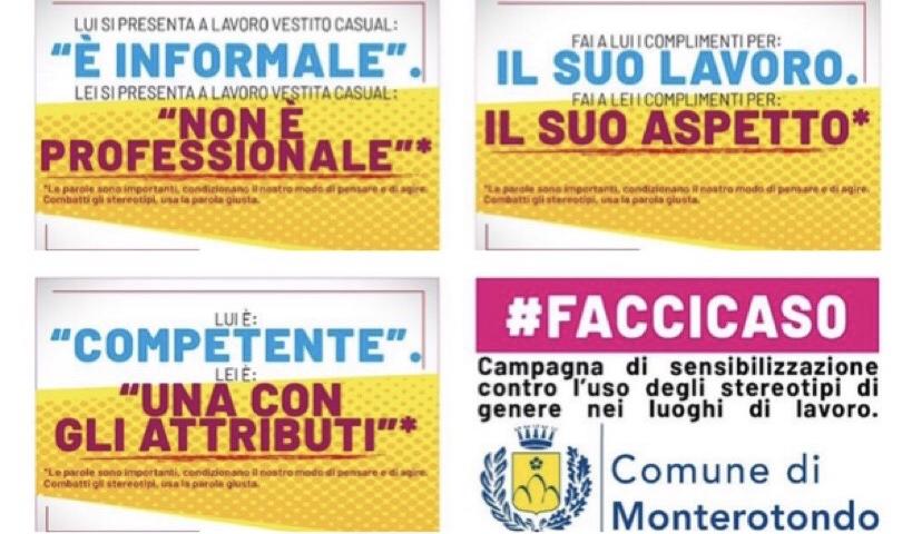 Monterotondo, al via la prima campagna comunale contro gli stereotipi di genere article-post