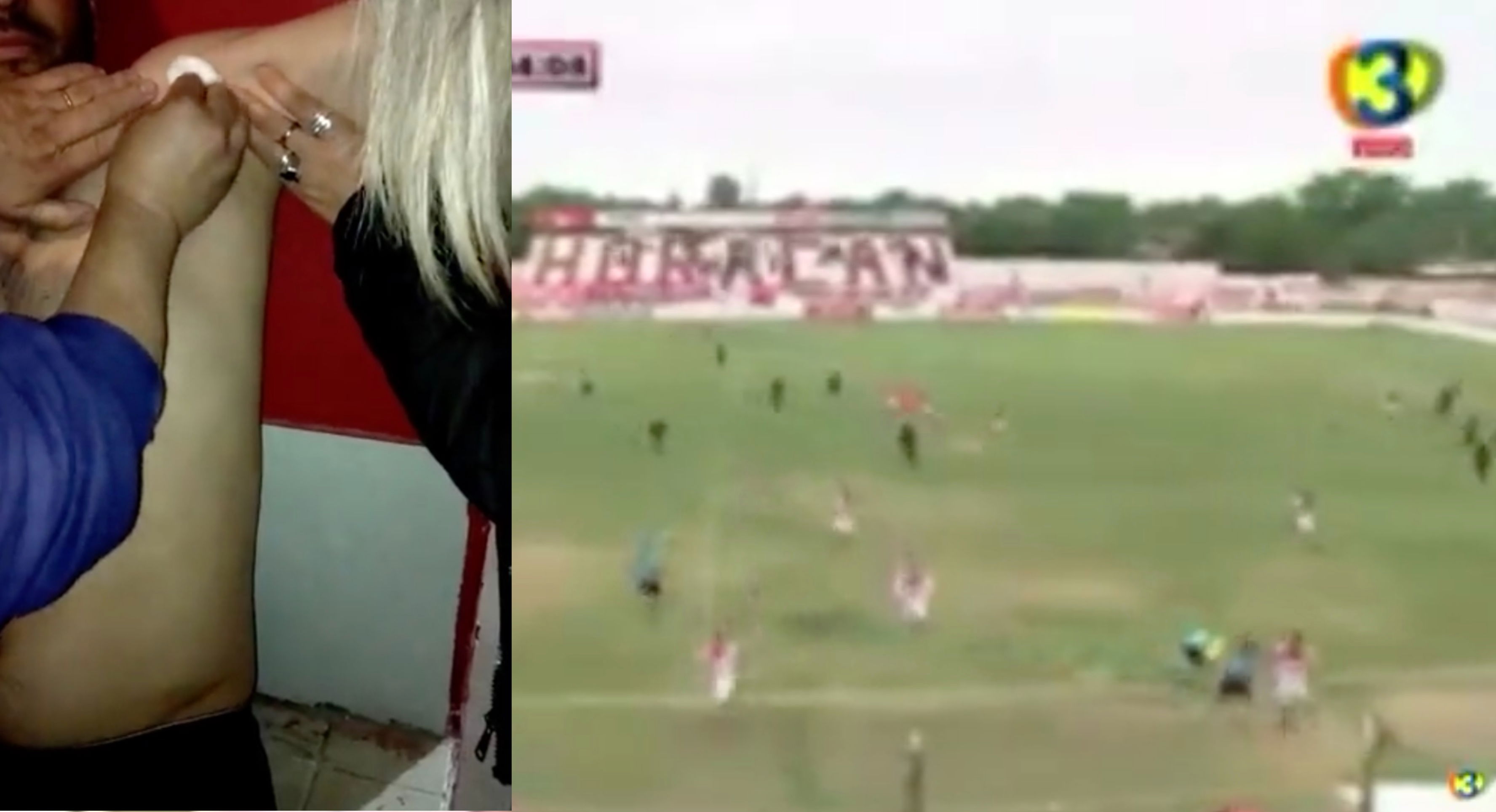 Sparatoria stadio Argentina