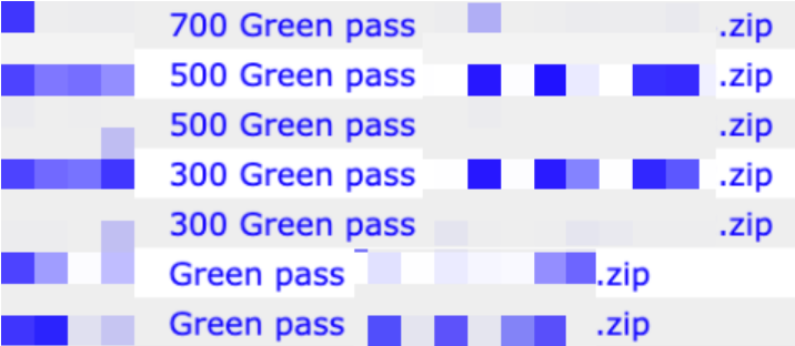 green pass falsi correct