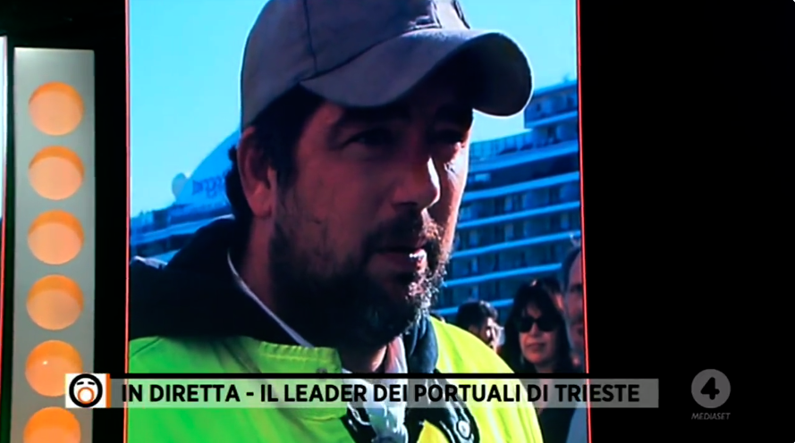 La fine della storia di Puzzer che “occupa” Piazza del popolo (spoiler: non è finita bene per lui) | VIDEO article-post