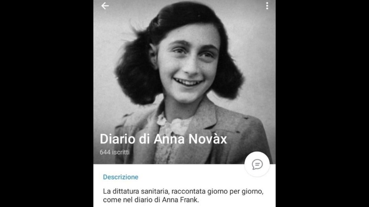 Anna Novax: l’ultima infamia dei negazionisti su Telegram è contro Anna Frank article-post