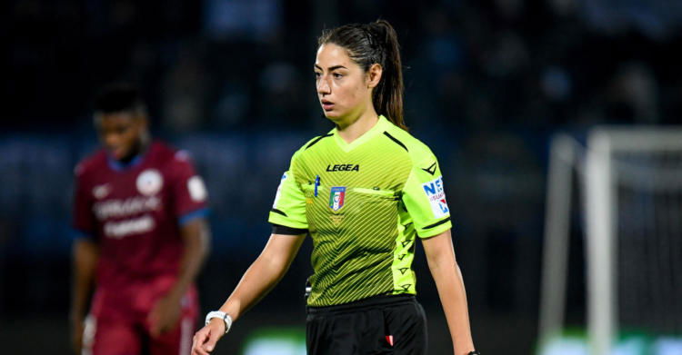 maria sole ferrieri caputi arbitra cagliari