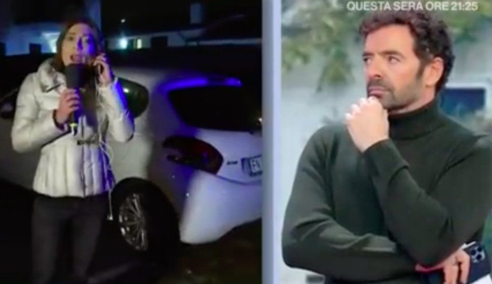 La vita in diretta rapina troupe Rai1 Veneto