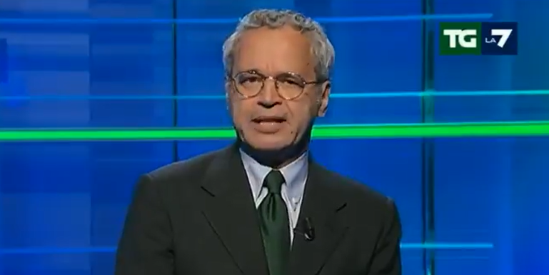enrico mentana no vax tv