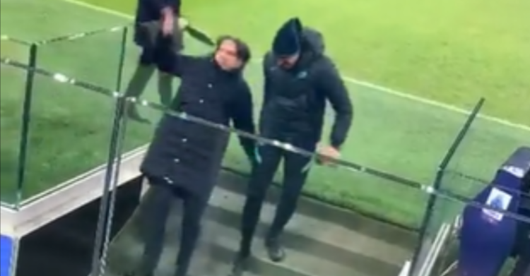 inzaghi dopo inter cagliari scivolone scale video