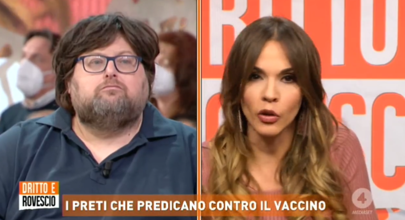 Sara Manfuso e la risposta perfetta ai preti e ai cattolici che sono contro il vaccino | VIDEO article-post