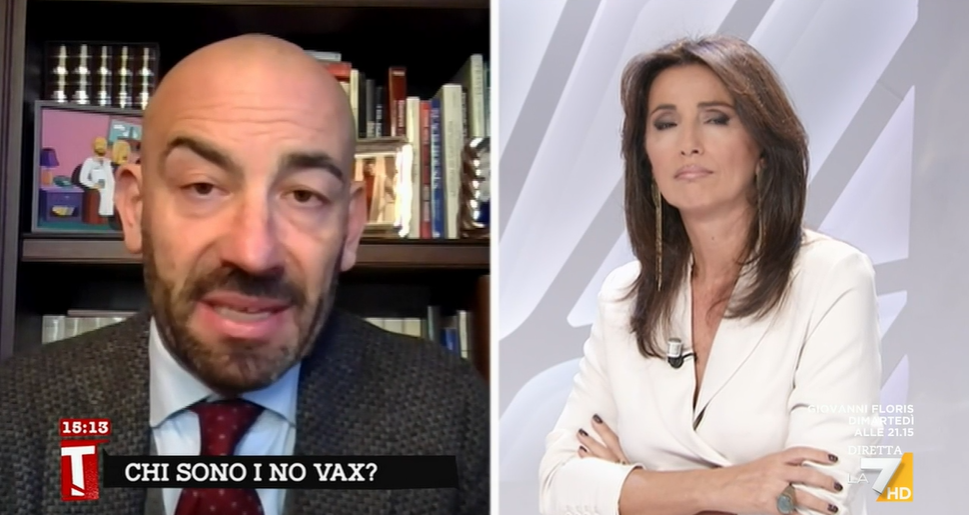 Bassetti sbrocca contro i no vax in diretta: “Ci vuole l’obbligo con i carabinieri” | VIDEO article-post