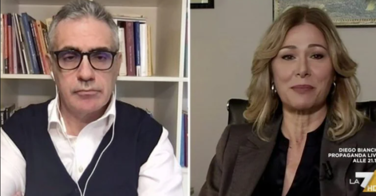pregliasco donato video scontro aria che tira