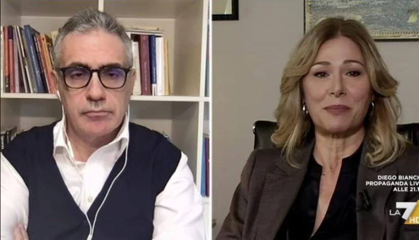 La furia di Pregliasco che sbrocca con Francesca Donato: “Basta str…te!” | VIDEO article-post
