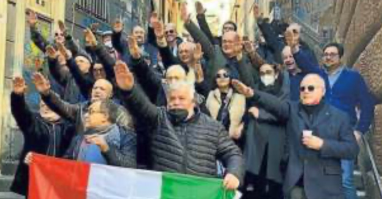saluto romano fratelli d'italia