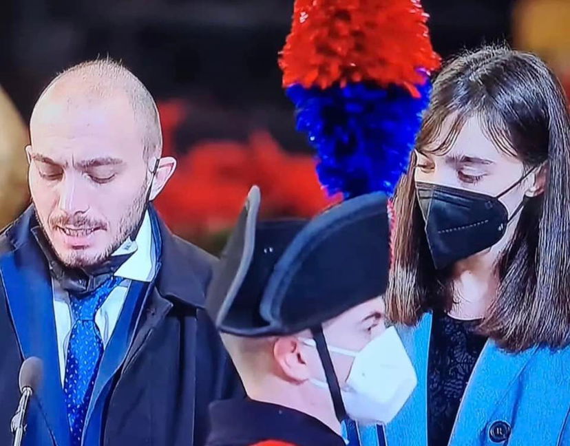 “Buona strada papà”, il ricordo dei figli di Sassoli ai funerali di Stato | VIDEO article-post