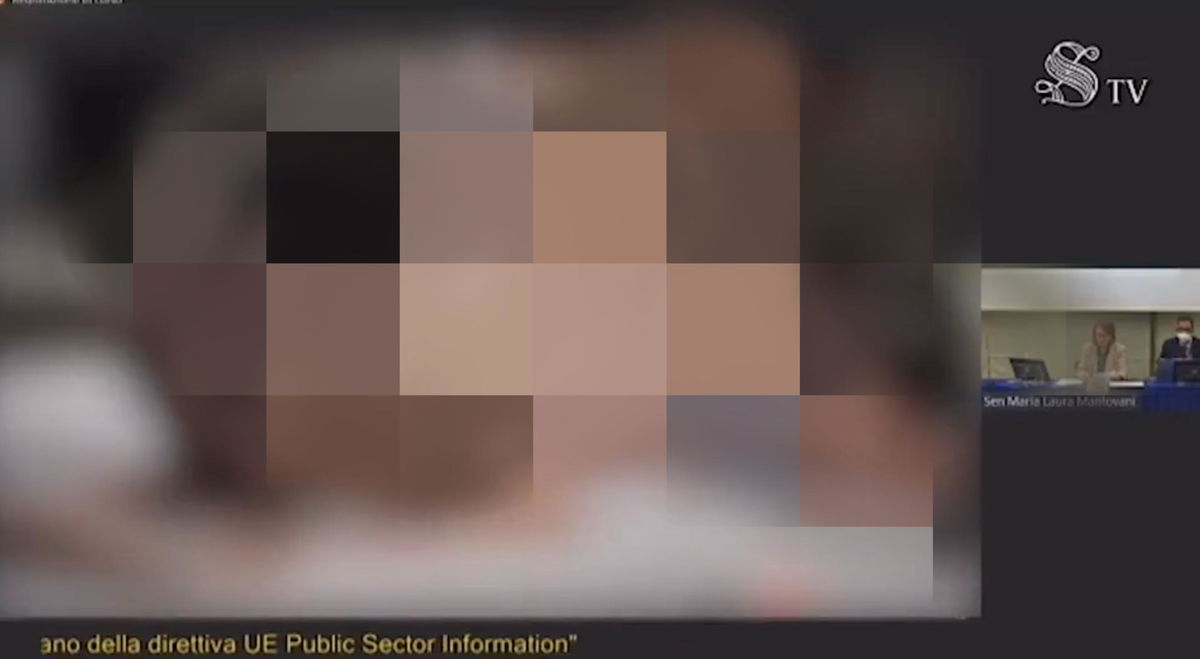 Il video porno partito durante la diretta online del convegno del M5S in Senato article-post