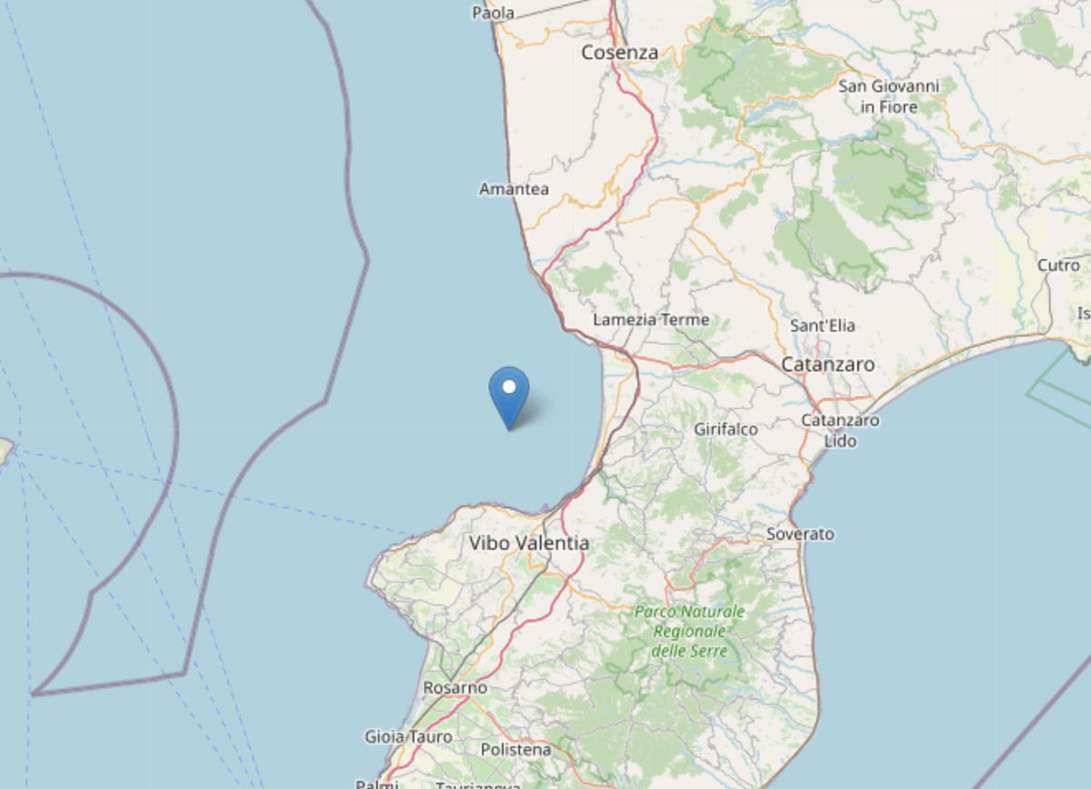 La scossa di terremoto in Calabria: magnitudo 4.3 vicino a Vibo Valentia article-post