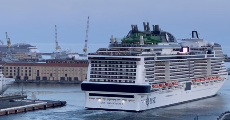focolaio nave crociera msc grandiosa
