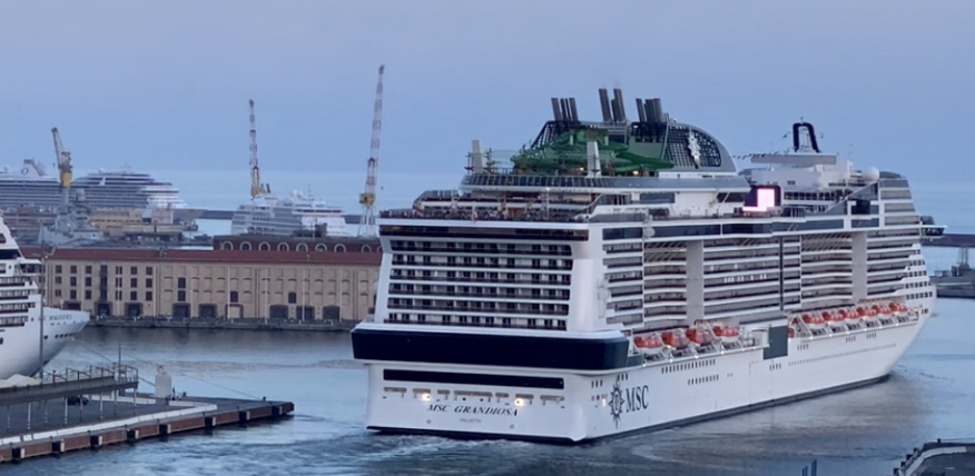 focolaio nave crociera msc grandiosa